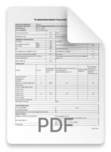 EU-Datenblatt