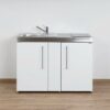 Stengel Steel Concept - Miniküche Premiumline MP 120 - mit Kühlschrank
