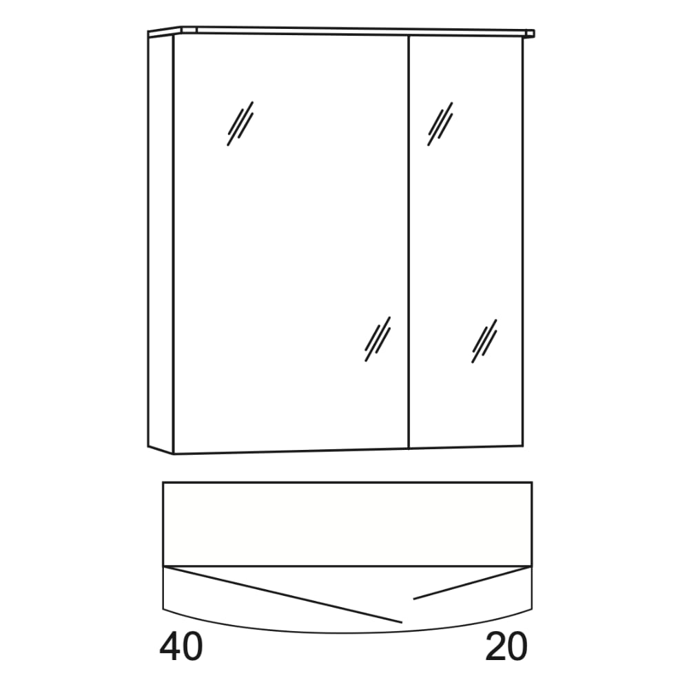 Spiegelschrank