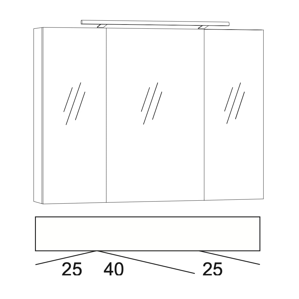 Spiegelschrank