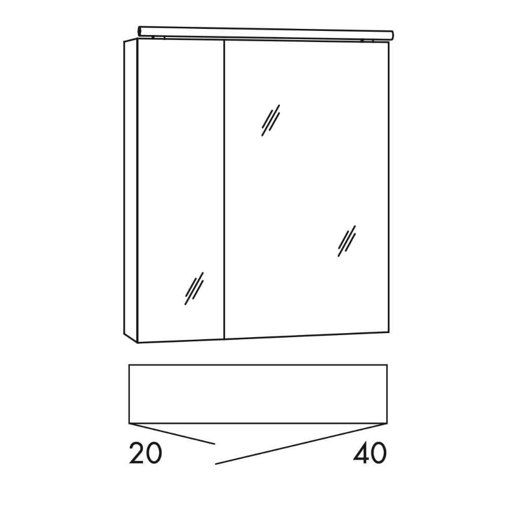 Spiegelschrank