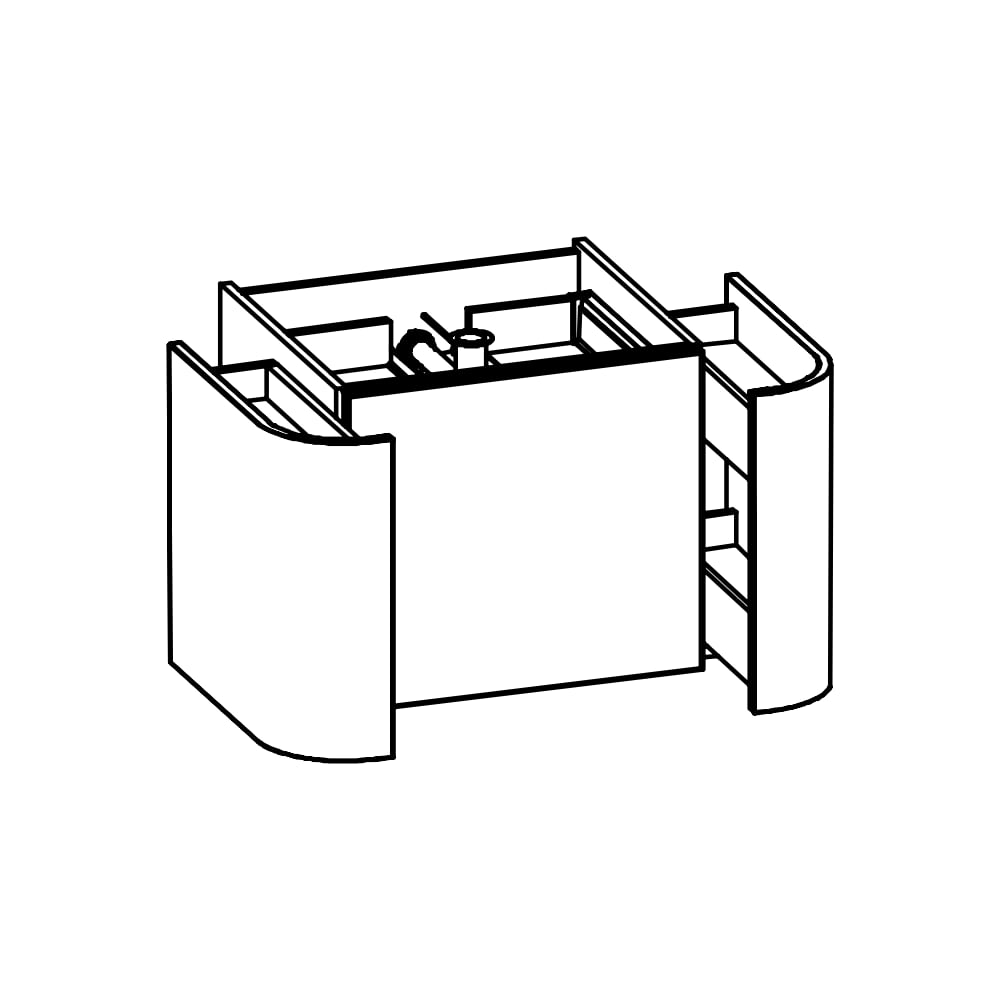 Waschtisch-Unterschrank