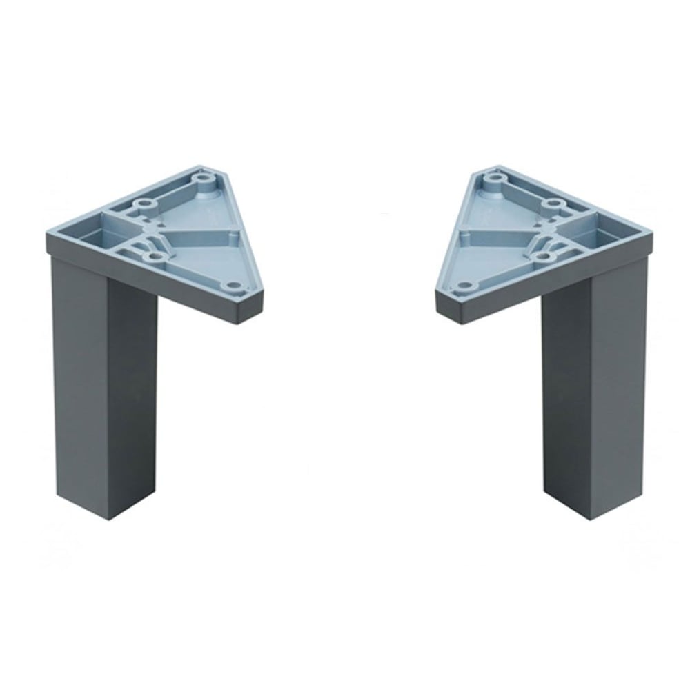 Fuß-Set eckig