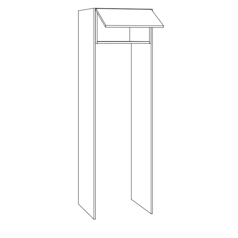 OPTImulti - Waschsäule - 210cm Höhe - Tiefe 57.1cm - Breite 63.2cm - WAKM606-1
