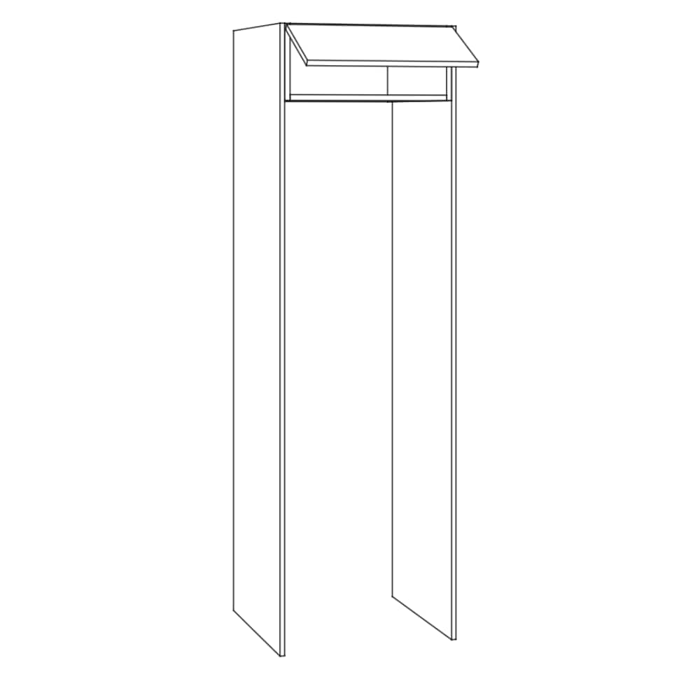 OPTImulti - Waschsäule - 210cm Höhe - Tiefe 57.1cm - Breite 63.2cm - WAKS606-1
