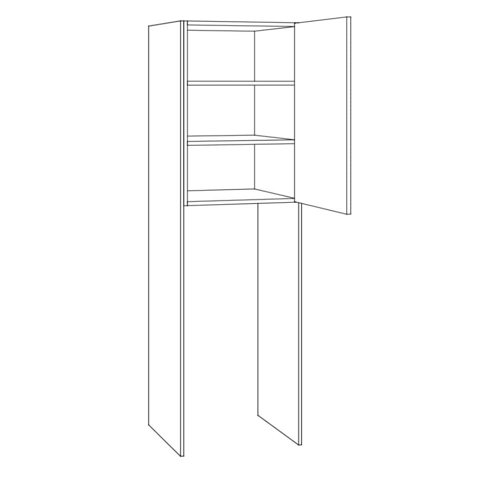 OPTImulti - Waschsäule - 210cm Höhe - Tiefe 57.1cm - Breite 63.2cm - WAL606-1